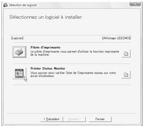 SHARP MX-PB12 - Cliquez sur le bouton [Printer Status Monitor]. - 1