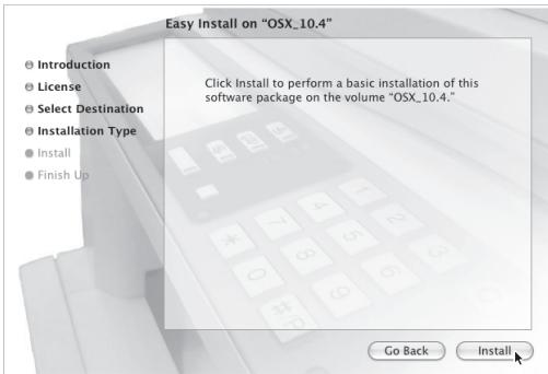 SHARP MX-PB12 - Clique no botão [Install]. - 1