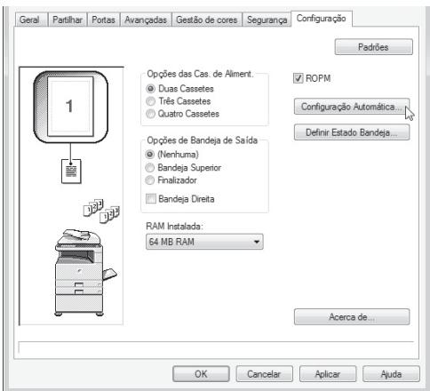 SHARP MX-PB12 - Hagablick en el boton [Configuración automática]. - 1