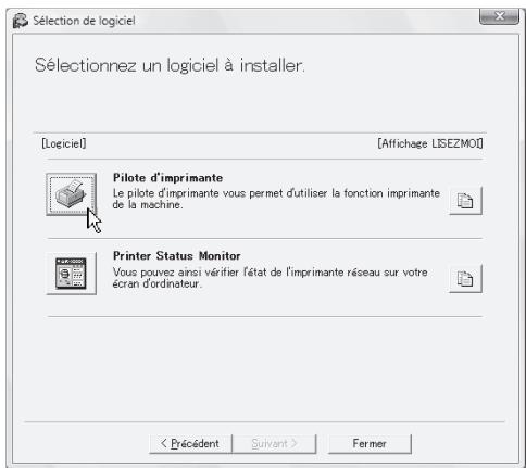 SHARP MX-PB12 - Cliquez sur le bouton [Pilote d'imprimante]. - 1