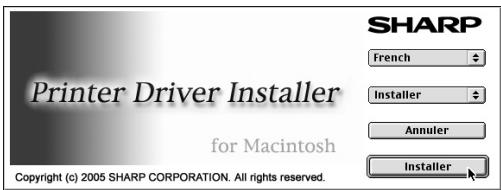 SHARP MX-PB12 - Cliquez sur le bouton [Installer]. - 1