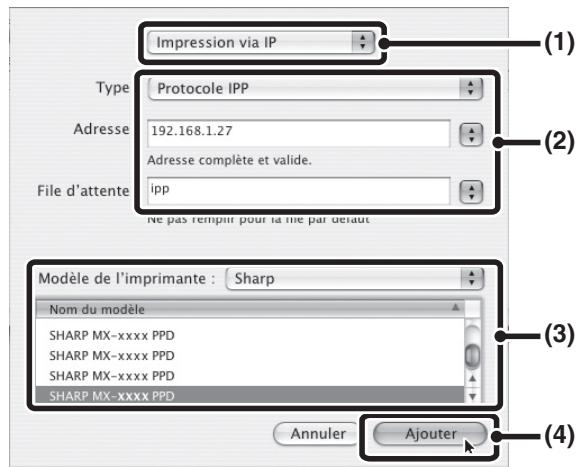 SHARP MX-PB12 - Impression à l'aide de la fonction IPP - 2