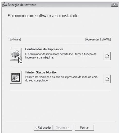 SHARP MX-PB12 - Clique em [Controlador de Impressora]. - 1