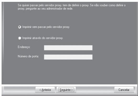 SHARP MX-PB12 - Se estiver a utiliser um servidor proxy, spécifique-o e clique no botão [Seguinte]. - 1