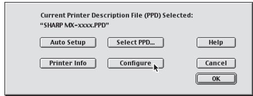 SHARP MX-PB12 - Click the [Configure] button. - 1