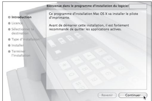 SHARP MX-PB12 - Cliquez sur le bouton [Continuer]. - 1