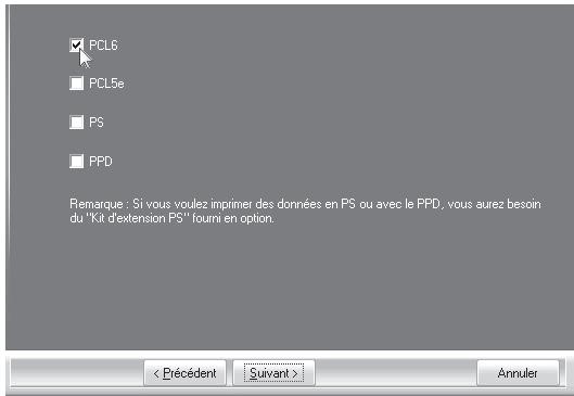 SHARP MX-PB12 - Entre le nom (nom d'hôte) ou l'adresse IP de la machine et cliquez sur le bouton [Suivant]. - 3