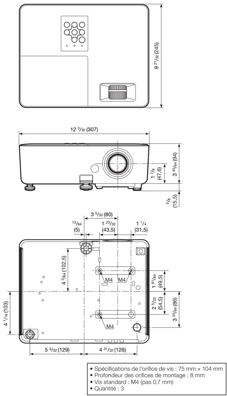 SHARP PG-LS2000 - Dimensions - 1