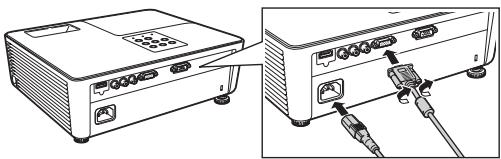 SHARP PG-LS2000 - Installation et projection - 2