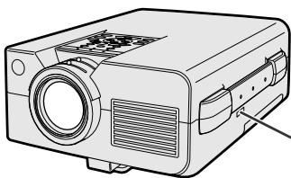 SHARP XG-NV5XU - Utilisation du système de sécurité Kensington - 1