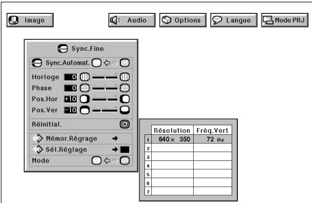 SHARP XG-NV5XU - (GUI) Affichage sur écran - 3