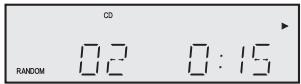 SHARP XL-DAB10NH - To cancel random play: - 1