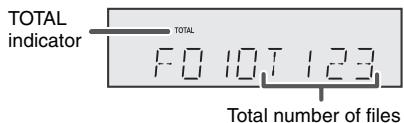 SHARP XL-DAB10NH - Procedure to playback MP3/WMA disc - 1