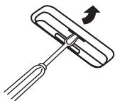 SHARP XL-DAB10NH - To remove iPod adaptor - 1
