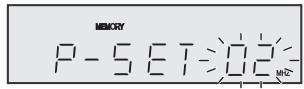 SHARP XL-DAB10NH - ■ Memorising a station - 1
