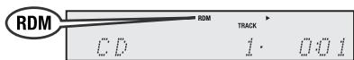 SHARP XL-HF151PHS - To cancel random play: - 1