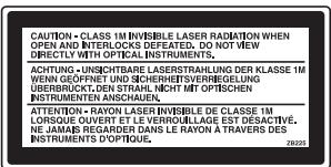 SHARP XL-HF151PHS - Advarsel: - 1