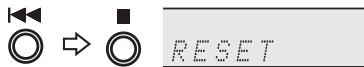 SHARP XL-HF151PHS - Factory reset, clearing all memory - 1