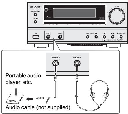 SHARP XL-HF151PHS - Enhancing your system - 1