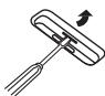 SHARP XL-HF151PHS - To remove adaptor for iPod or iPhone - 1