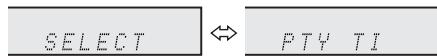 SELECT ⇔ PTY TI
