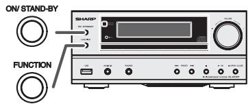 ON/ STAND-BY SHARP FUNCTION