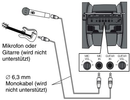 SHARP GX-M10H(OR)/(RD) - Vorsicht: - 1