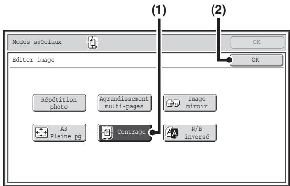 SHARP MX-3114N - Appuyez sur la touche [Editor image]. - 1