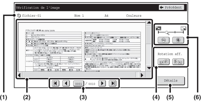 SHARP MX-3114N - ECRAN DE VERIFICATION D'IMAGES - 1