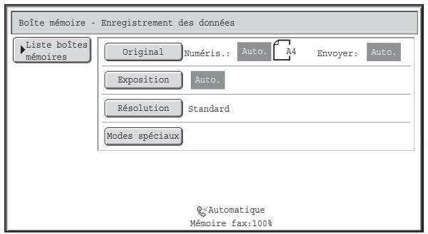 SHARP MX-3114N - NUMERISATION D'UN DOCUMENT DANS UNE BOITE MEMOIRE POUR LA TRANSMISSION DE RELEVÉ CODE F - 4