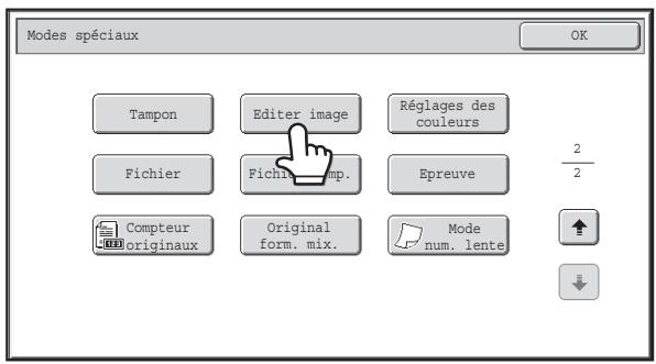 SHARP MX-3114N - Ecran du menu Editor image - 1