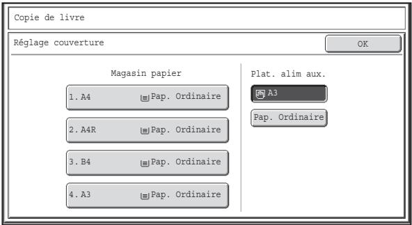SHARP MX-3114N - Sélectionnez les réglages de copie libre. - 1