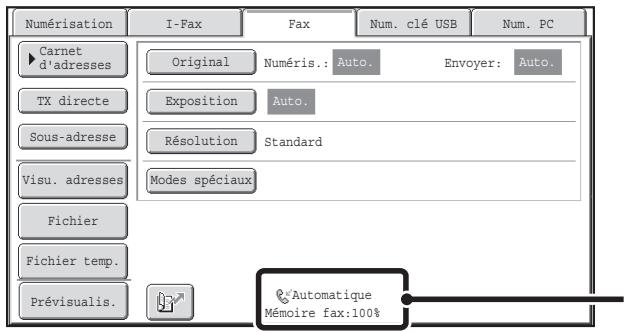 SHARP MX-3114N - RECEPTION DE TELECOPIES - 1
