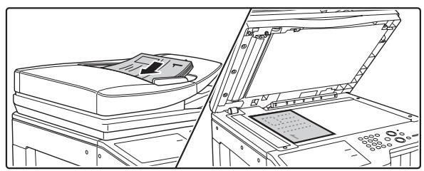 SHARP MX-3114N - REALISATION DE COPIES A L'AIDE DU PLATEAU D'ALIMENTATION AUXILIAIRE - 1