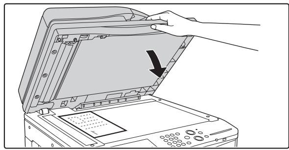 SHARP MX-3114N - Placez le document original. - 5
