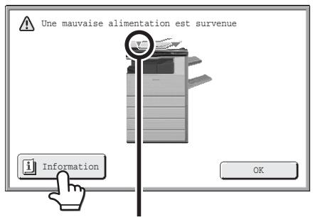 SHARP MX-3114N - RETRAIT DU PAPIER MAL ALIMENTE - 1