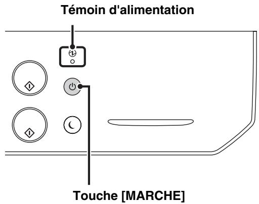 SHARP MX-3114N - Mise sous tension de la machine - 1