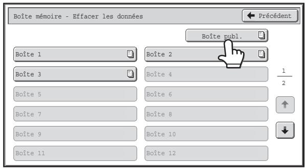 SHARP MX-3114N - Selectionnez les modes spéciaux. - 2