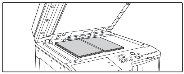 SHARP MX-3114N - COPIE SEPAREE DES DOUBLESS PAGES D'UN DOCUMENT RELIE (Copie sur deux pages) - 2