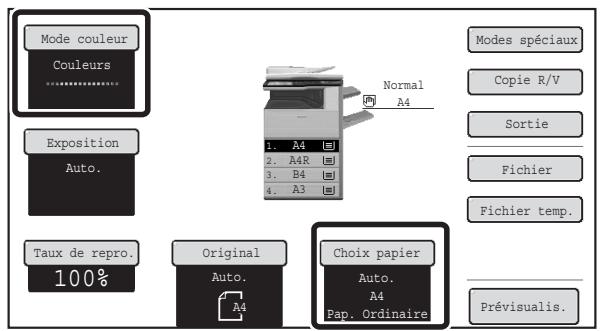 SHARP MX-3114N - REALISER UNE COPIE A L'AIDE DE LA VITRE D'EXPOSITION - 5