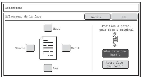 SHARP MX-3114N - Appuyez sur le mode d'effacement de votrechoix. - 1