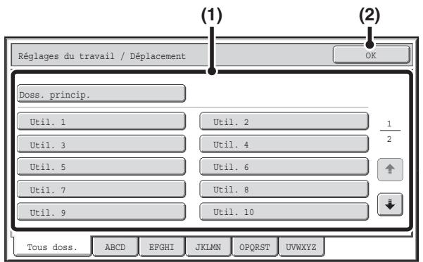 SHARP MX-3114N - DEPLACEMENT D'UN FICHIER ENREGISTRE - 4