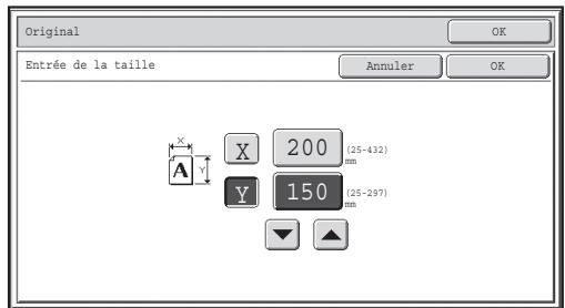 SHARP MX-3114N - - 2 Entrez le format de l'original. - 1