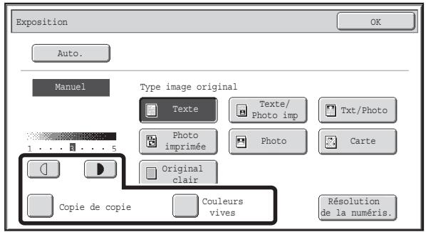 SHARP MX-3114N - Sélectionnez le type d'image de l'original. - 1