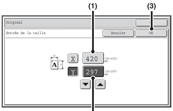 SHARP MX-3114N - Enregistrement des formats d'originaux (modification/effacement) - 5