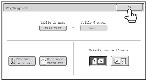 SHARP MX-3114N - Entrez la taille de numérisation. - 2