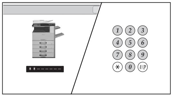 SHARP MX-3114N - AUTHENTICATION PAR NUMERO D'UTILISATEUR - 2
