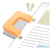 SHARP MX-3114N - Assemblier les feuilles imprimées en brochure - 4