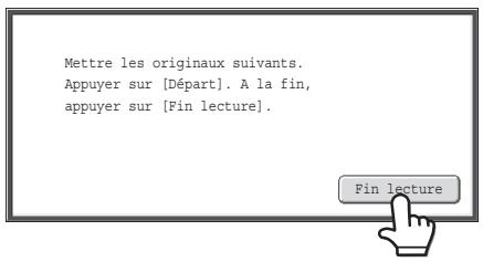 SHARP MX-3114N - Retirez l'original et placez le document suivant, puis appuyez sur la touche [COULEUR] ou [NOIR ET BLANC]. - 1