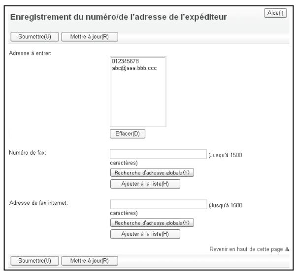 SHARP MX-3114N - CONFIGURATION DES REGLAGES DE ROUTAGE A L'ARRIVEE - 3